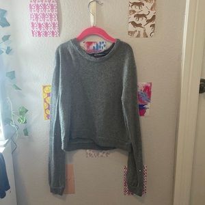 Brandy Melville gray soft sweater